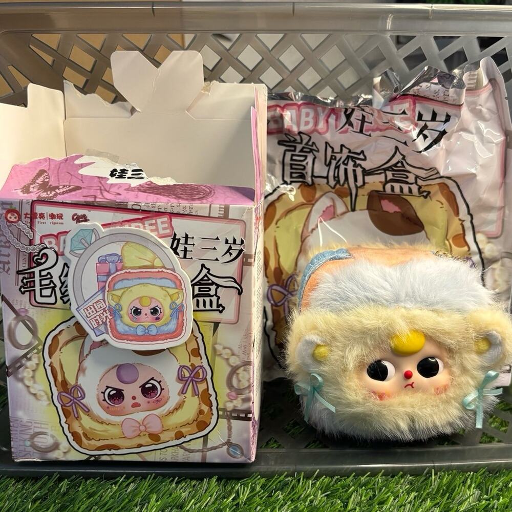Baby three puppy jewelry box